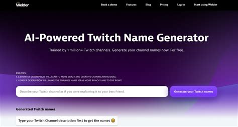 Twitch Namensgenerator